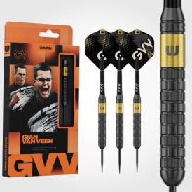 Winmau Steel Darts Gian van Veen Brass Core Steeltip Dart Steeldart 21 g