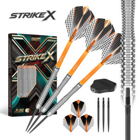 one80 Steel Dart SI Point Strike X SX02 90% Tungsten Screw in Steeltip Dart Steeldart