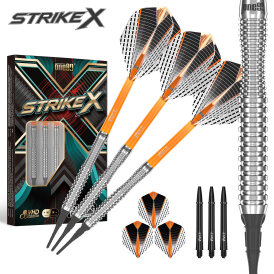 one80 Soft Dart Strike X SX02 90% Tungsten Steeltip Dart Steeldart 18 g