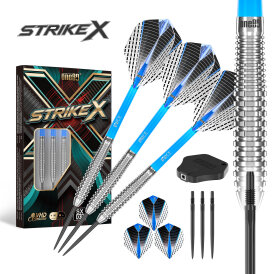 one80 Steel Dart SI Point Strike X SX03 90% Tungsten Screw in Steeltip Dart Steeldart