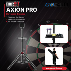 one80 Dart Axion Pro Dartboard Stand Dartständer Boardständer Dartboard Ständer für Dartscheibe