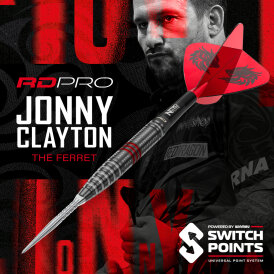 Red Dragon Steel Darts Switch Point Jonny Clayton RD-PRO...