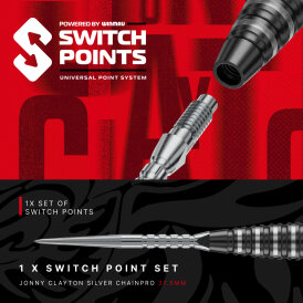 Red Dragon Steel Darts Switch Point Jonny Clayton RD-PRO 90% Tungsten Steeltip Dart Steeldart