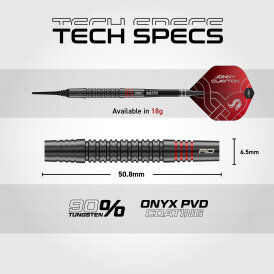 Red Dragon Soft Darts Jonny Clayton RD-ADV 90% Tungsten Softtip Dart Softdart 18 g