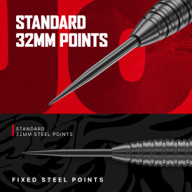 Red Dragon Steel Darts Jonny Clayton Brass Core Steeltip Dart Steeldart 21 g
