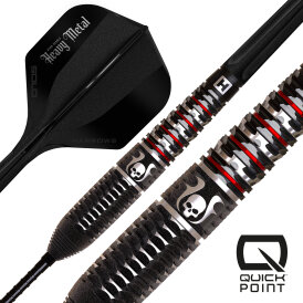 Harrows Steel Darts Quick Point Ryan Searle Heavy Metal GEO 90% Tungsten Steeltip Dart Steeldart