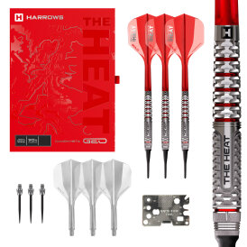 Harrows Soft Darts Damon Heta The Heat GEO 90% Tungsten...