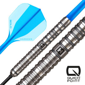 Harrows Steel Darts Quick Point Flux Parallel Pro Tungsten Steeltip Dart Steeldart