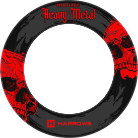 Harrows Dart Ryan Searle Heavy Metal Dartboard Surround /...