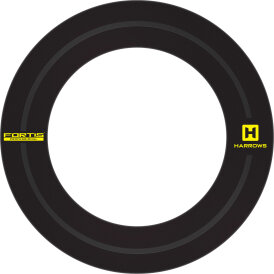 Harrows Dart Fortis Schwarz/Gelb Dartboard Surround /...