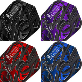 Harrows Dart Silka Vandl Dart Flight speziell laminiert...