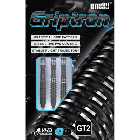 "Leicht bespielt" - one80 Steel Dart Griptron GT2 VHD 90% Tungsten Steeltip Dart Steeldart 23 g
