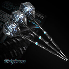 "Leicht bespielt" - one80 Steel Dart Griptron GT2 VHD 90% Tungsten Steeltip Dart Steeldart 23 g