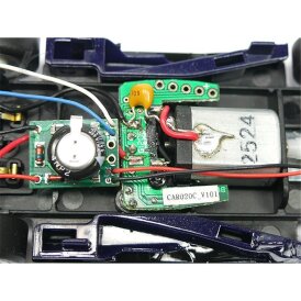 Slotcarlicht Slotlight 3 LED 3 mm gelb Bausatz fertig gelötet
