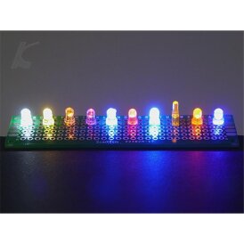 Slotcarlicht Slotlight 2 LED 3 mm 2 x Xenon weiss 2 x rot 1 x blau