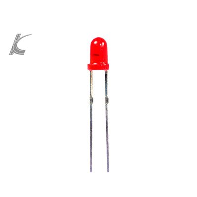 Slotcar Leuchtdiode LED 3 mm 1 Paar rot diffus